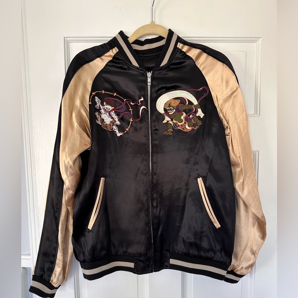 Slow Japan - Men’s small- Silk Japanese Sukajan (Souvenir Jacket)